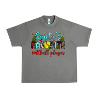 Tornado santa s favorite softball player Urban Heavy Tee - JahusDesignShop