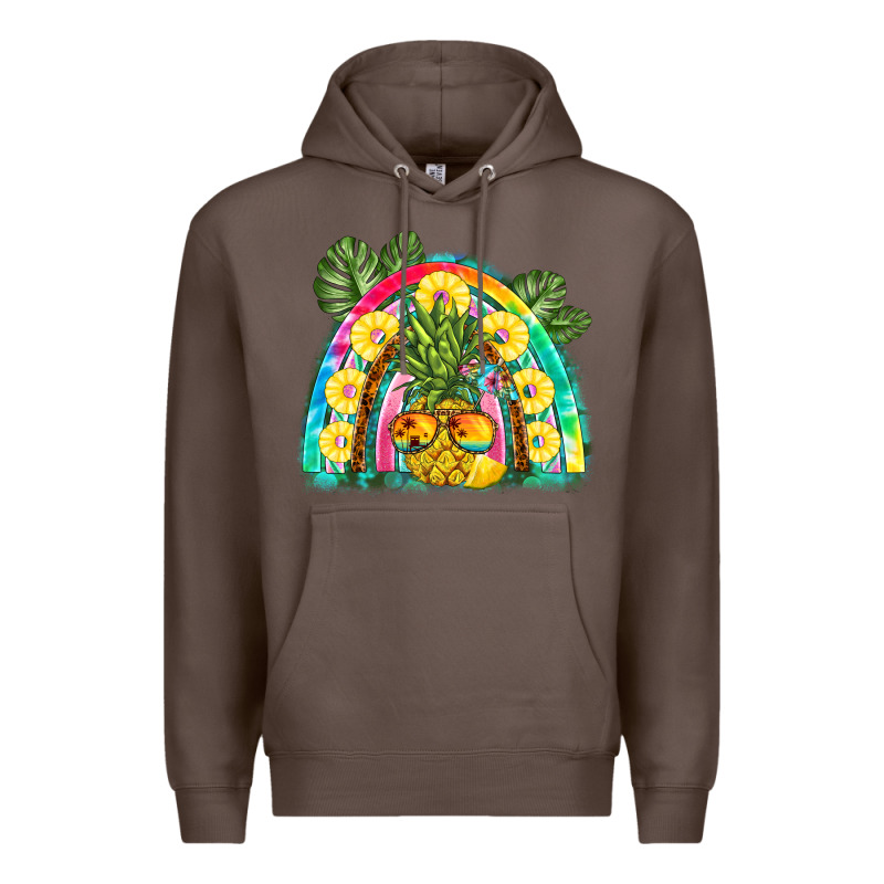 Pineapple Rainbow Premium Hoodie by BarkalooDesign | Teevron