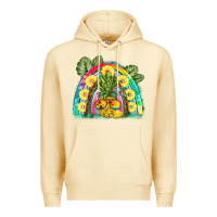 Pina Colada pineapple rainbow Premium Hoodie - BarkalooDesign