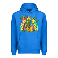 True Royal pineapple rainbow Premium Hoodie - BarkalooDesign