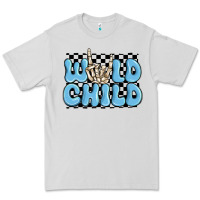 Dove Grey wild child blue skeleton Premium Tee - MaliasSmallBusiness