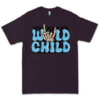 Plum wild child blue skeleton Premium Tee - MaliasSmallBusiness