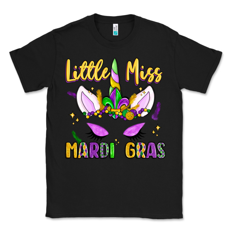 Little Miss Mardi Gras Classic Tee by LillyAllenDesigns | Teevron