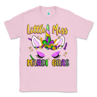 Bubblegum Pink little miss mardi gras Classic Tee - LillyAllenDesigns