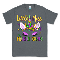 Charcoal Heather little miss mardi gras Classic Tee - LillyAllenDesigns