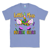 Colony Blue little miss mardi gras Classic Tee - LillyAllenDesigns