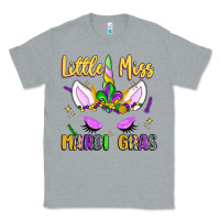 Heather Grey little miss mardi gras Classic Tee - LillyAllenDesigns