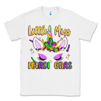 White little miss mardi gras Classic Tee - LillyAllenDesigns