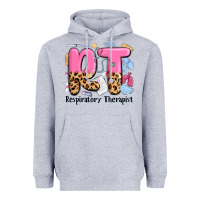 Heather Grey respiratory therapist Heavyweight Hoodie - MaliasSmallBusiness