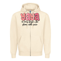 Sandshell yaya in every season, she shines with grace Zipper Hoodie - MaliasSmallBusiness
