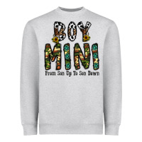 Boy Mini From Son Up To Son Down Heavyweight Sweatshirt | Teevron