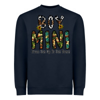 Navy boy mini from son up to son down Heavyweight Sweatshirt - CowhideDigitalArt