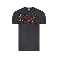 Vintage Black love firefighter Vintage Tee - CowhideDigitalArt