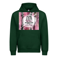 Forest Green i'm sorry if you find my resting bitchface intimid Urban Hoodie - TumblerDesignByShophia