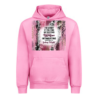 Fuchsia Pink i'm sorry if you find my resting bitchface intimid Urban Hoodie - TumblerDesignByShophia
