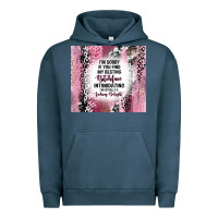 Pigment Midnight Navy i'm sorry if you find my resting bitchface intimid Urban Hoodie - TumblerDesignByShophia