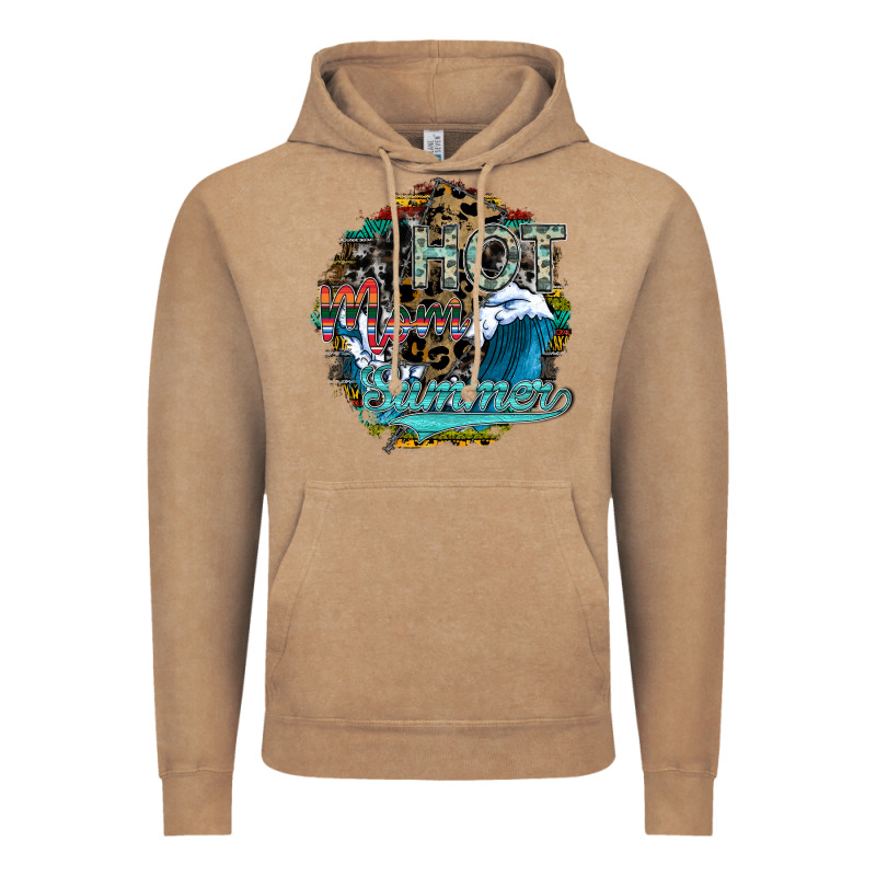 Hot Mom Summer Vintage Hoodie by SublimationCraftShop | Teevron