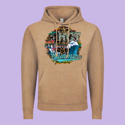Hot Mom Summer Vintage Hoodie Designed By Sublimationcraftshop