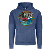 Vintage Denim hot mom summer Vintage Hoodie - SublimationCraftShop