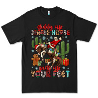 Black giddy up jingle horse pick up your feet Premium Tee - MaliasSmallBusiness