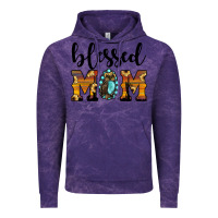 Cloud Purple blessed mom Vintage Hoodie - JahusDesignShop
