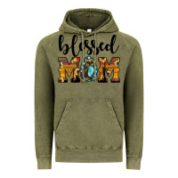 Vintage Olive blessed mom Vintage Hoodie - JahusDesignShop