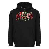 Black merry Heavyweight Hoodie - MaliasSmallBusiness