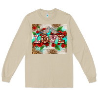 Mushroom love birds and love with ross Long Sleeve Tee - AdoDesignShop