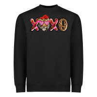 Black xoxo tiger olivia Heavyweight Sweatshirt - OliviaCreatesArt