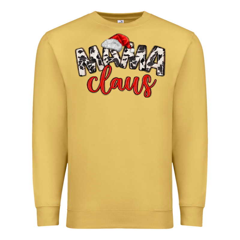 Mama Claus Premium Sweatshirt by MaliasSmallBusiness | Teevron