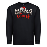 Black Mama Claus Premium Sweatshirt - MaliasSmallBusiness