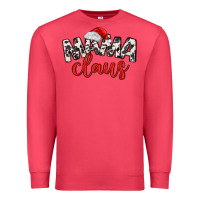 Cardinal Mama Claus Premium Sweatshirt - MaliasSmallBusiness