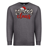 Charcoal Heather Mama Claus Premium Sweatshirt - MaliasSmallBusiness
