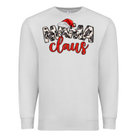 Dove Grey Mama Claus Premium Sweatshirt - MaliasSmallBusiness