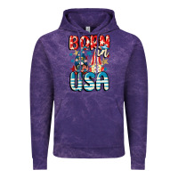 Cloud Purple Born in USA gnomes 4th of July Vintage Hoodie - CowGirlArtShop
