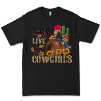 Black long live the cowgirls Premium Tee - MaliasSmallBusiness