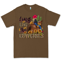 Cacao long live the cowgirls Premium Tee - MaliasSmallBusiness