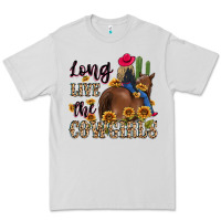 Dove Grey long live the cowgirls Premium Tee - MaliasSmallBusiness