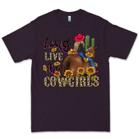 Plum long live the cowgirls Premium Tee - MaliasSmallBusiness