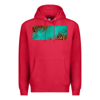 Cardinal tooled leather turquoise glitter 11oz mug Premium Hoodie - Jasminsmagicworld