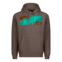 Coffee tooled leather turquoise glitter 11oz mug Premium Hoodie - Jasminsmagicworld