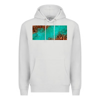 Dove Grey tooled leather turquoise glitter 11oz mug Premium Hoodie - Jasminsmagicworld