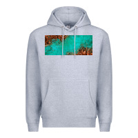 Heather Grey tooled leather turquoise glitter 11oz mug Premium Hoodie - Jasminsmagicworld