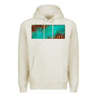 Oatmeal Heather tooled leather turquoise glitter 11oz mug Premium Hoodie - Jasminsmagicworld