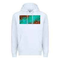 White tooled leather turquoise glitter 11oz mug Premium Hoodie - Jasminsmagicworld