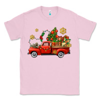 Bubblegum Pink Christmas truck Classic Tee - AdoDesignShop