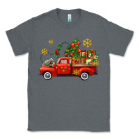 Charcoal Heather Christmas truck Classic Tee - AdoDesignShop