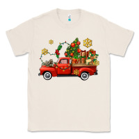 Natural Christmas truck Classic Tee - AdoDesignShop