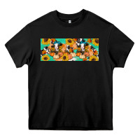 Black Cow fall pumpkin Heavy Core Tee - Artiststas