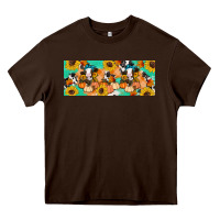 Chocolate Brown Cow fall pumpkin Heavy Core Tee - Artiststas